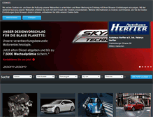 Tablet Screenshot of herfter.de